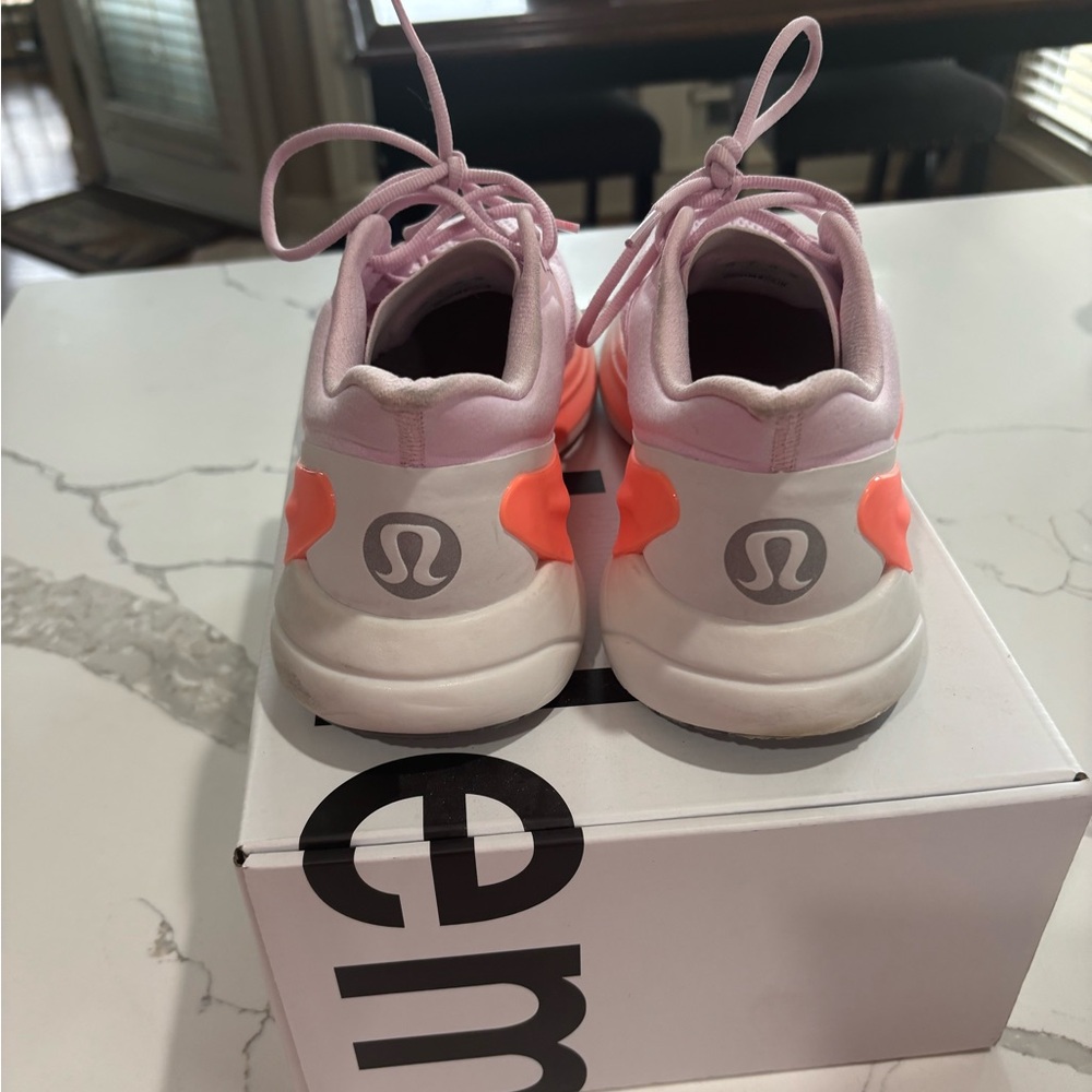 Lululemon Athletica Blissfeel Shoes - Pink and Orange